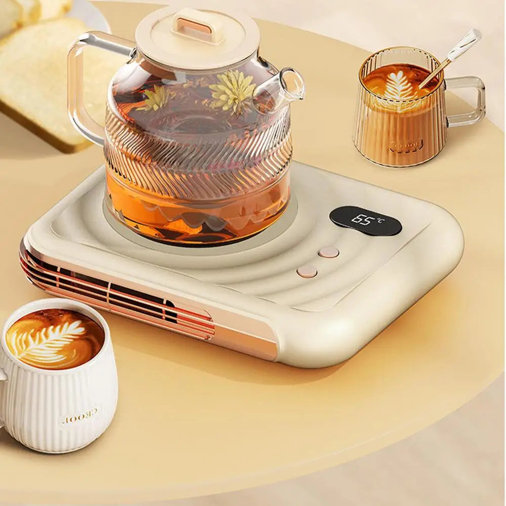 2 In 1 Electric Cup Warmer Desktop Heater