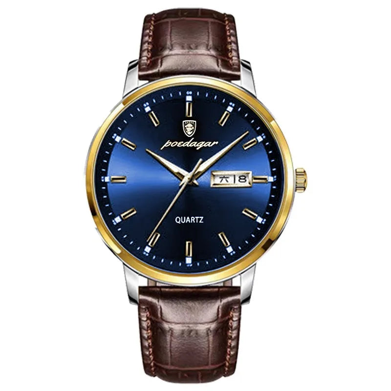 POEDAGAR Luxury Business Men Wristwatches