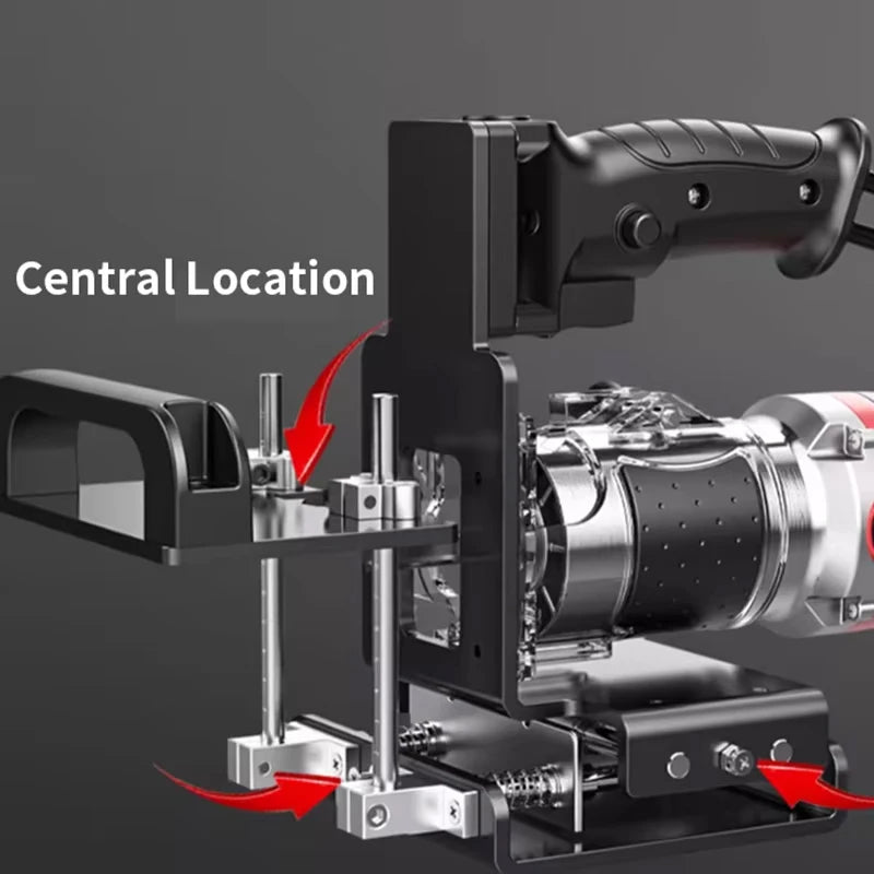 2 in 1 Woodworking Slotting Locator Compact Router