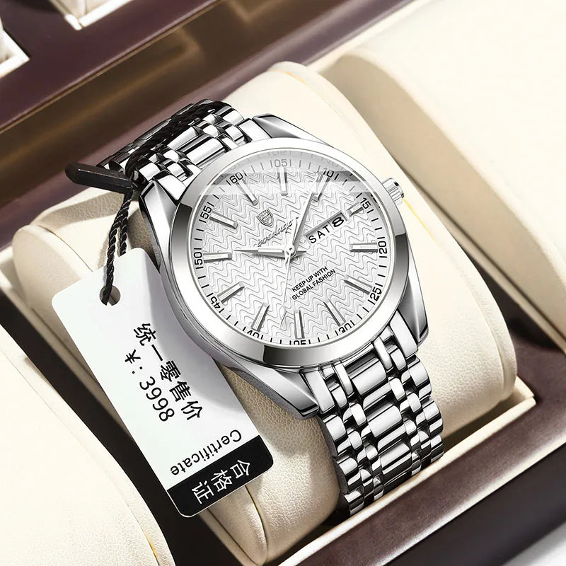 POEDAGAR Luxury Business Men Wristwatches