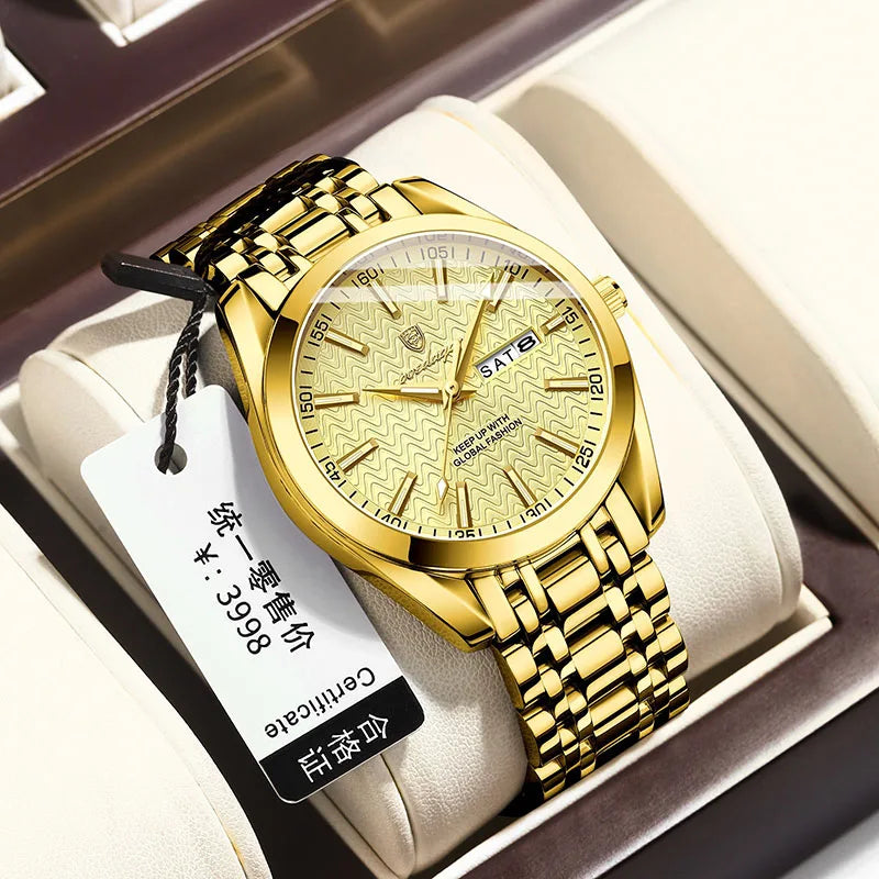 POEDAGAR Luxury Business Men Wristwatches