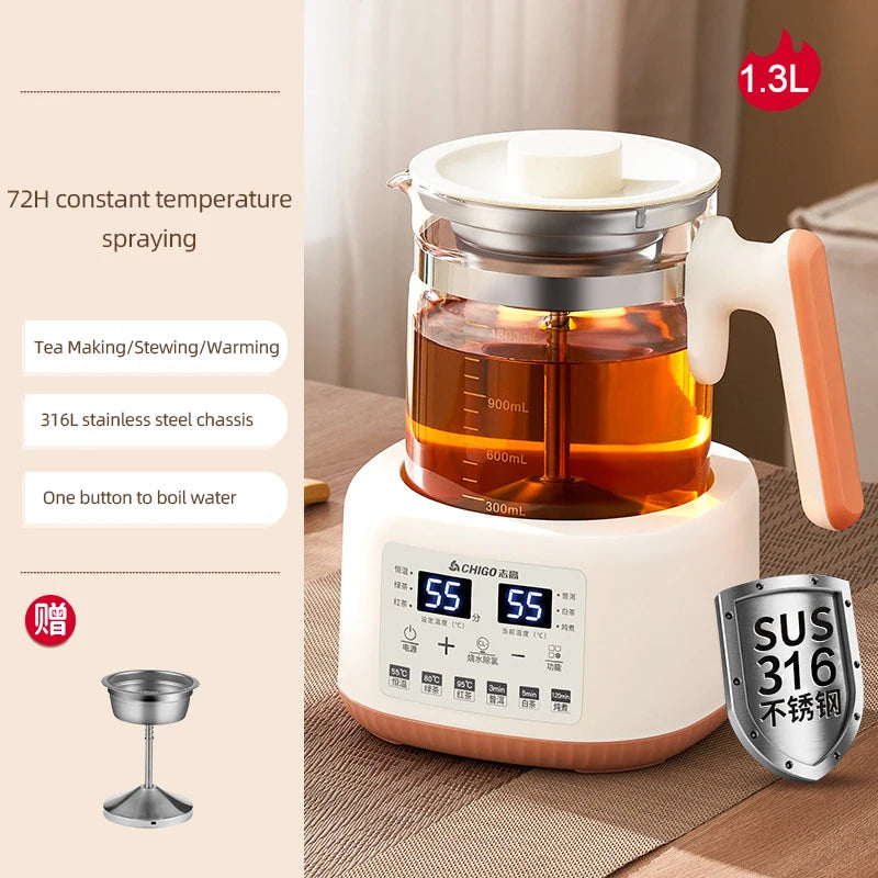 1300ml Steam Spray Tea Kettle