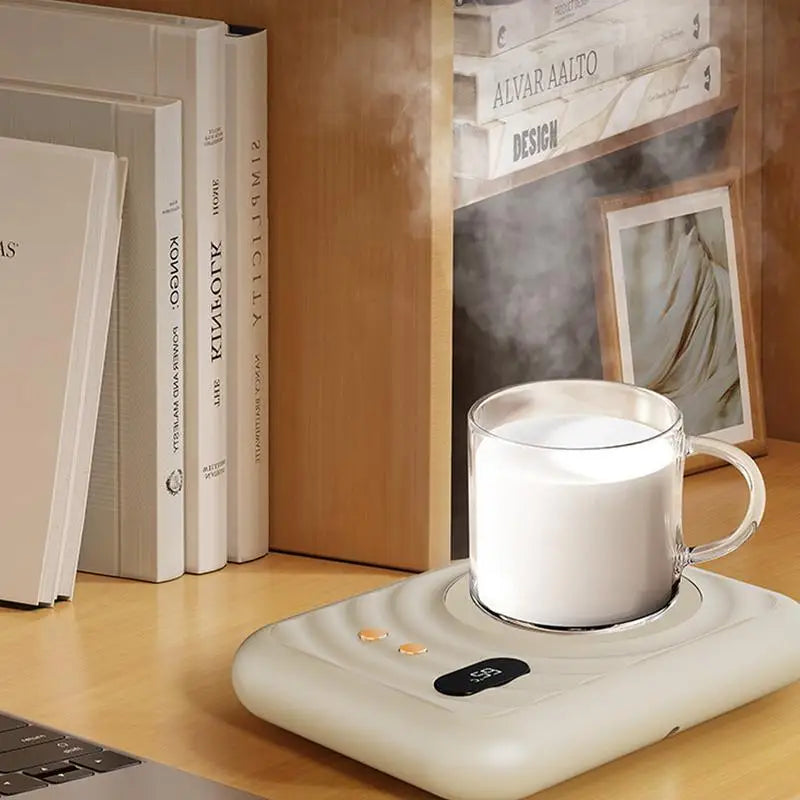 2 In 1 Electric Cup Warmer Desktop Heater