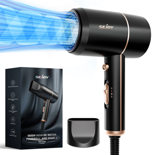 Sejoy 1800W Electric Hair Dryer 110v Hair Dryer