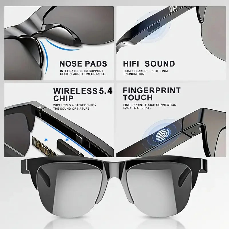Smartglasses 2025 New AI Translation UV Polarized Lenses