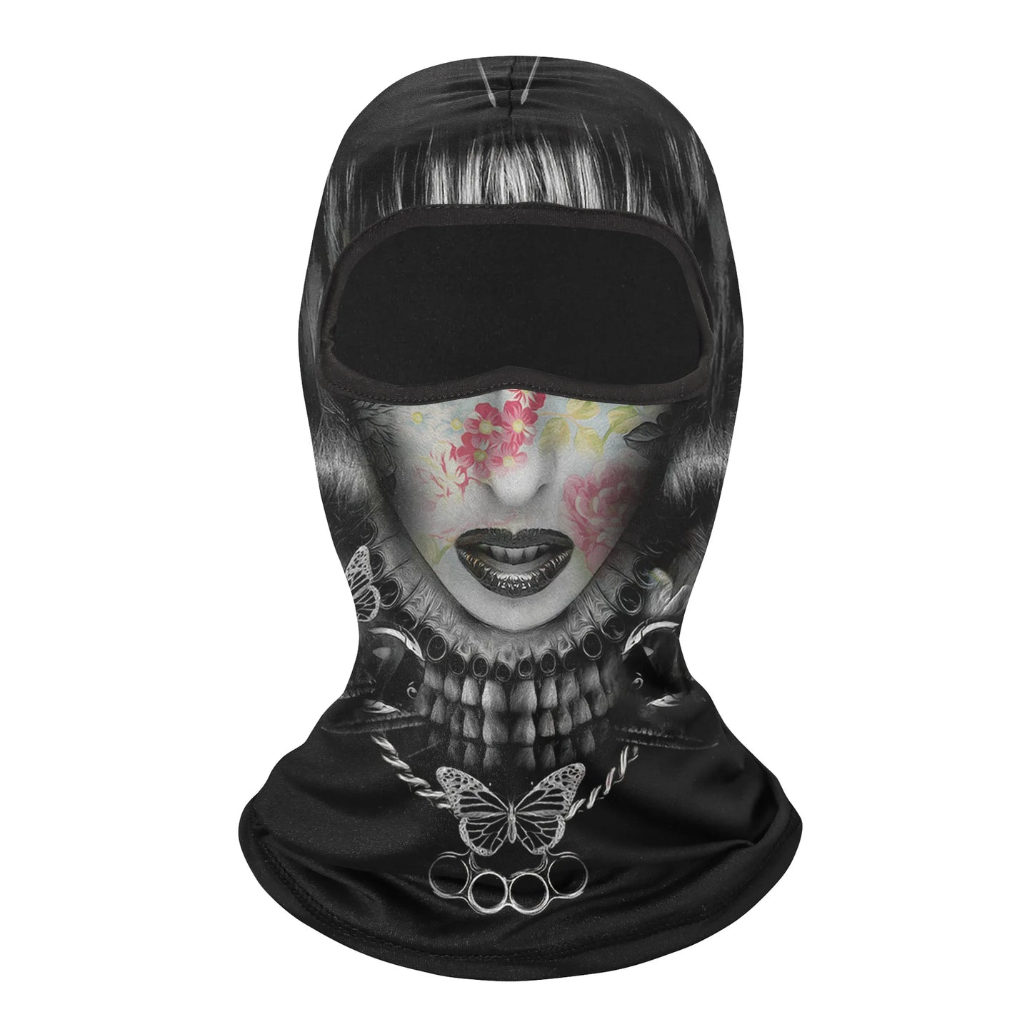 Outdoor Sunscreen Balaclava Motorcycle Skull Face Mask