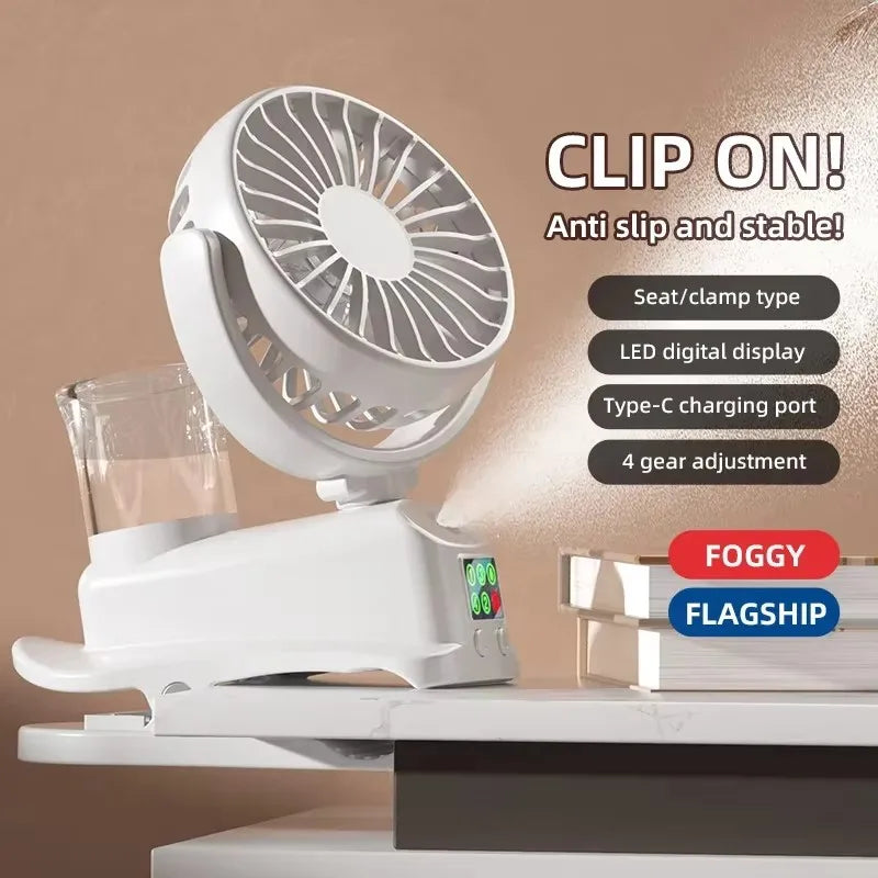 Refrigerating Clip Spray Fan