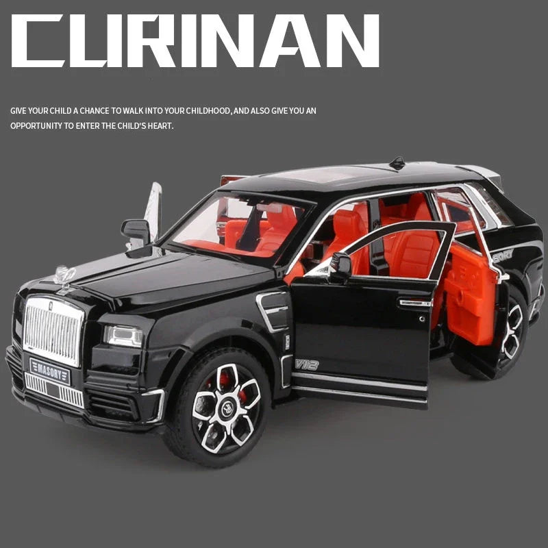 1:24 Rolls Royce Cullinan Masory SUV Alloy Luxy Car Model