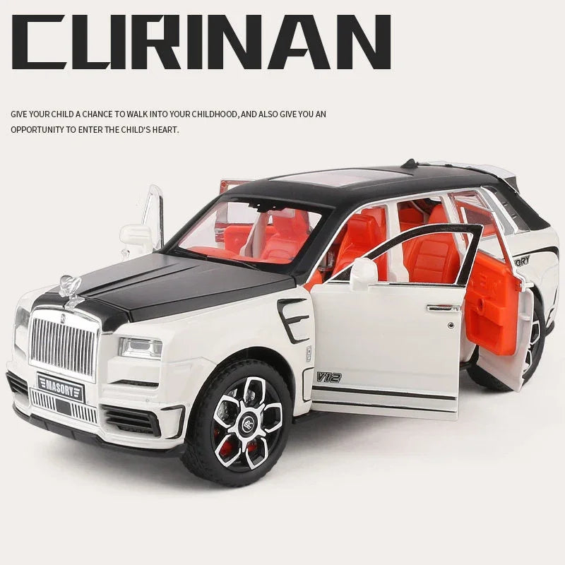 1:24 Rolls Royce Cullinan Masory SUV Alloy Luxy Car Model