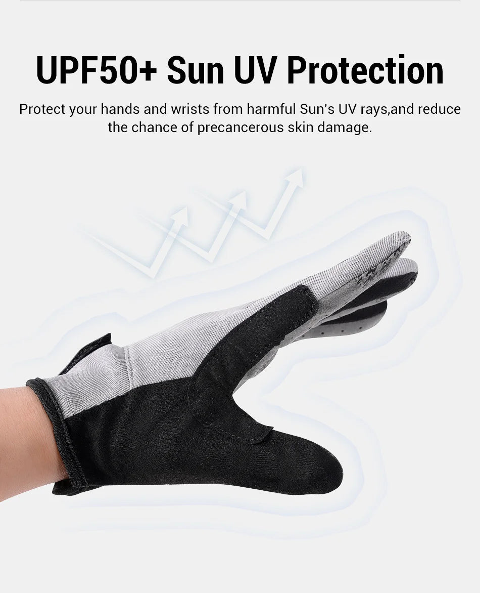 Noeby Fishing Gloves Non-slip Full Finger