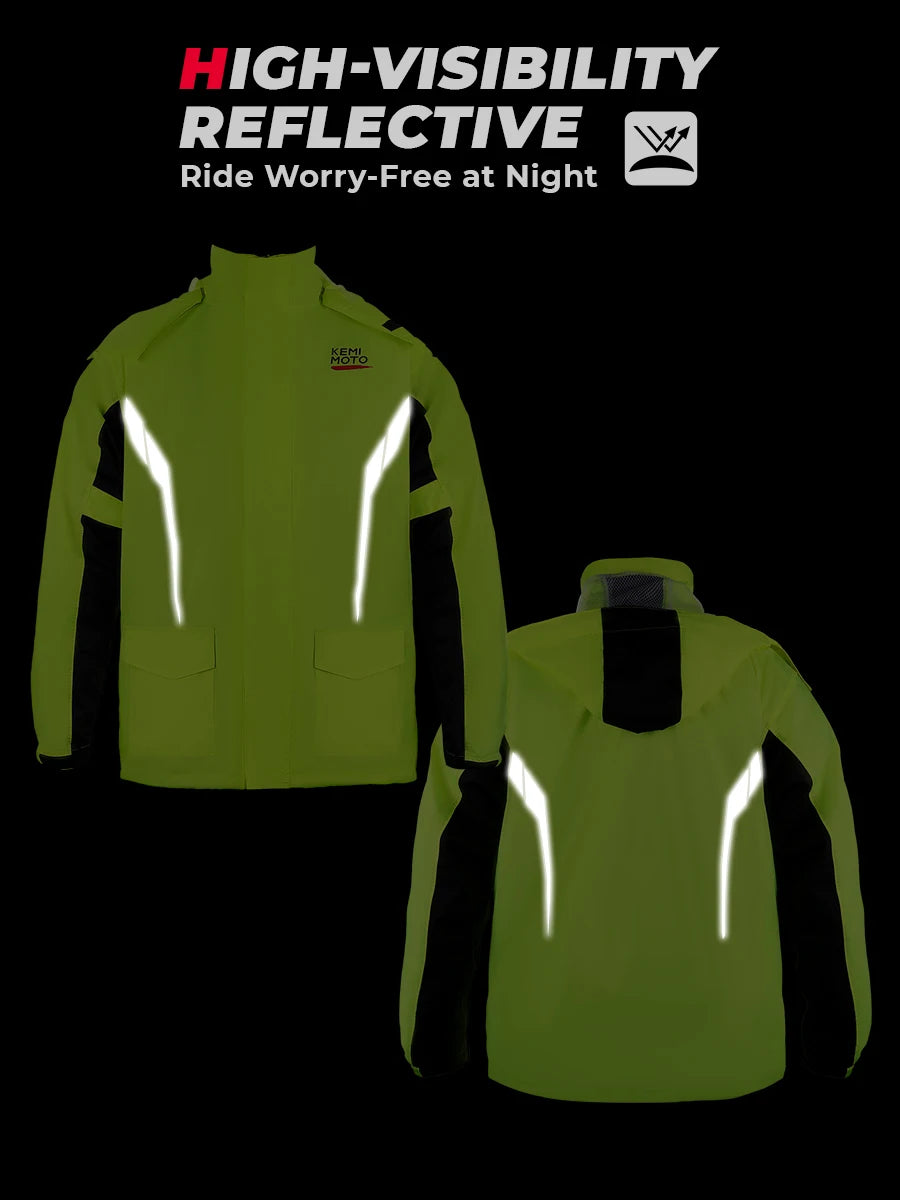 Summer Motorcycle Raincoat Rain Jacket Pants
