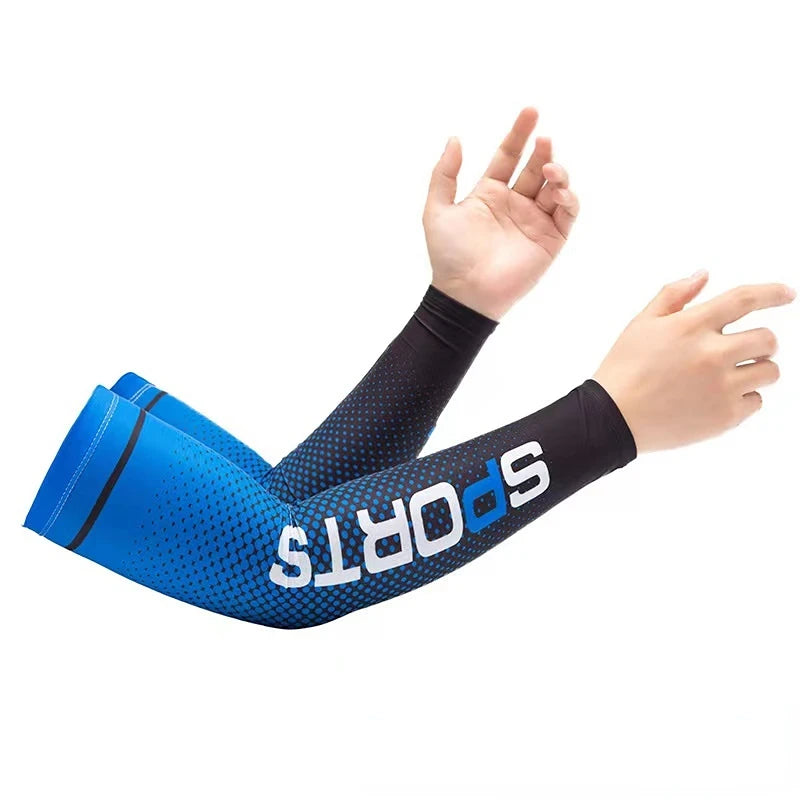 1 pair Cool Cycling Sport Cooling Arm Sleeves