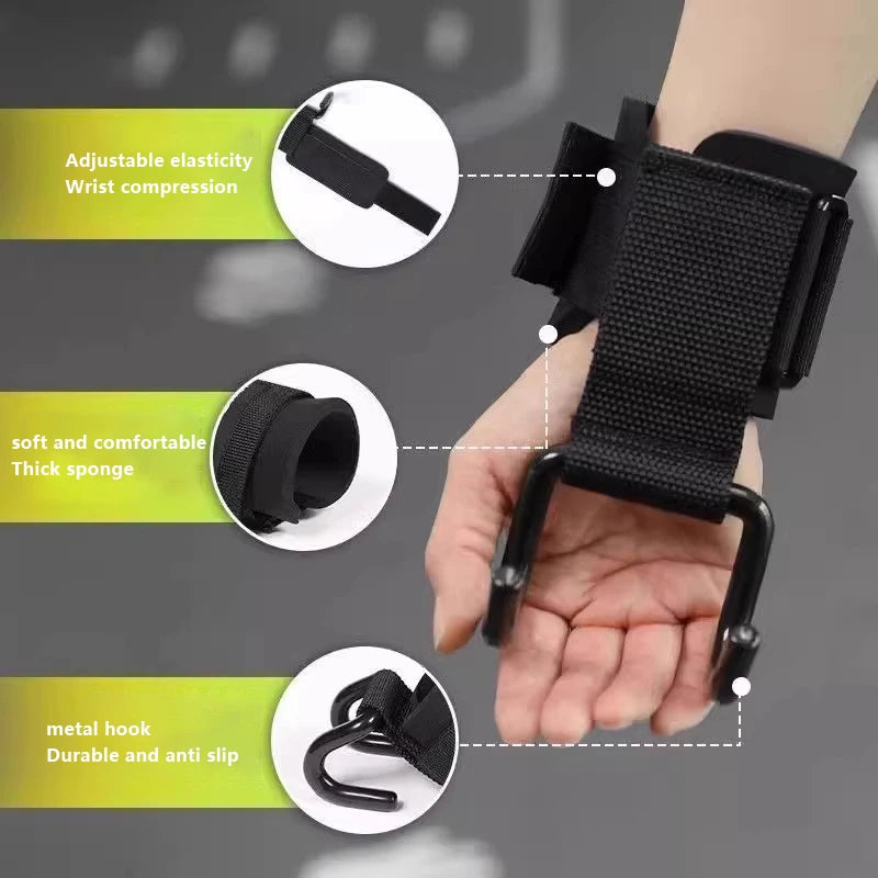 1/2PCS Weight Lifting Hook Grips