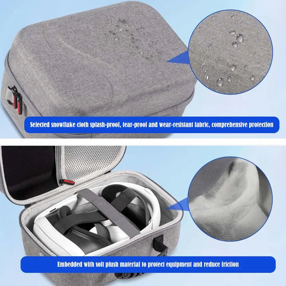 Carrying Case For BOBOVR M3 Pro BOBOVR S3 Pro Meta Quest 3 Kiwi Elite Head Strap