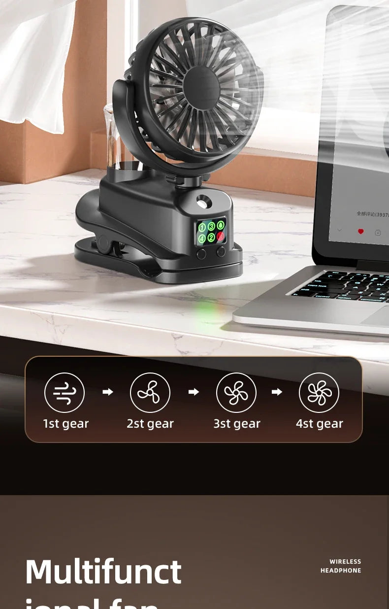 Refrigerating Clip Spray Fan