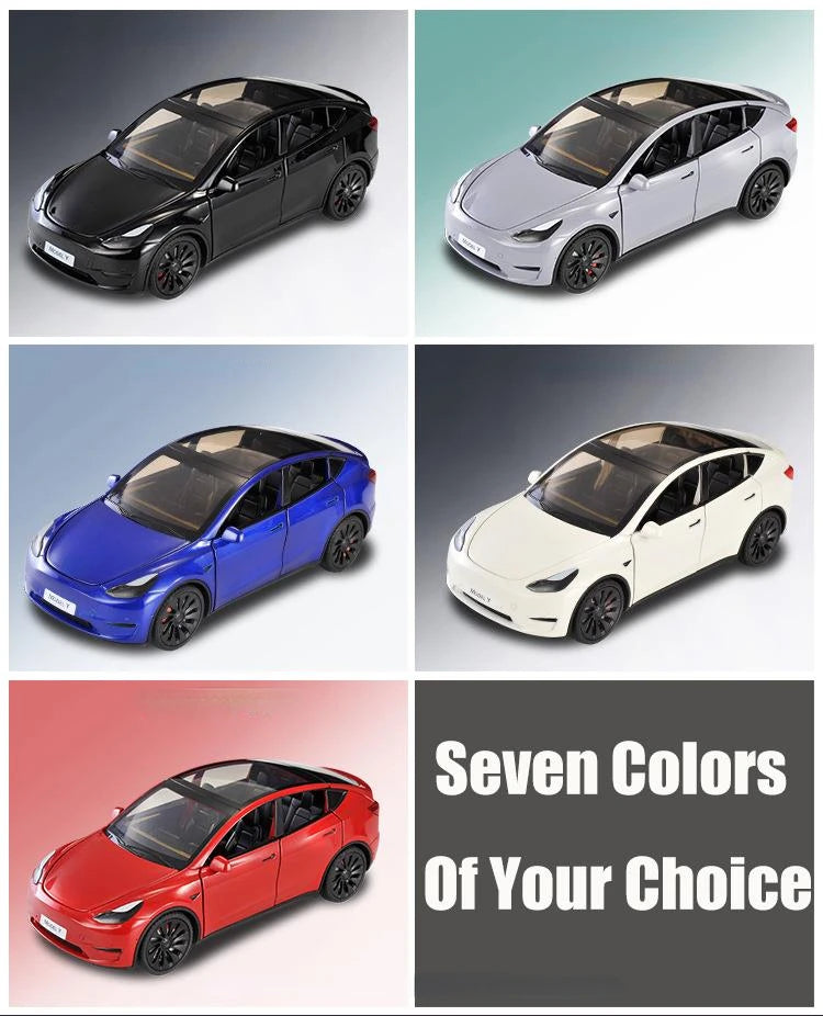 1/24 Scale Model Y Diecast Alloy Toys Models Car