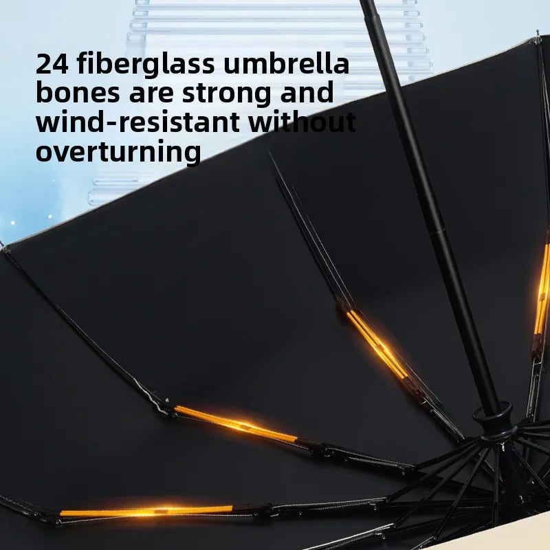 24 Bone Automatic Umbrella