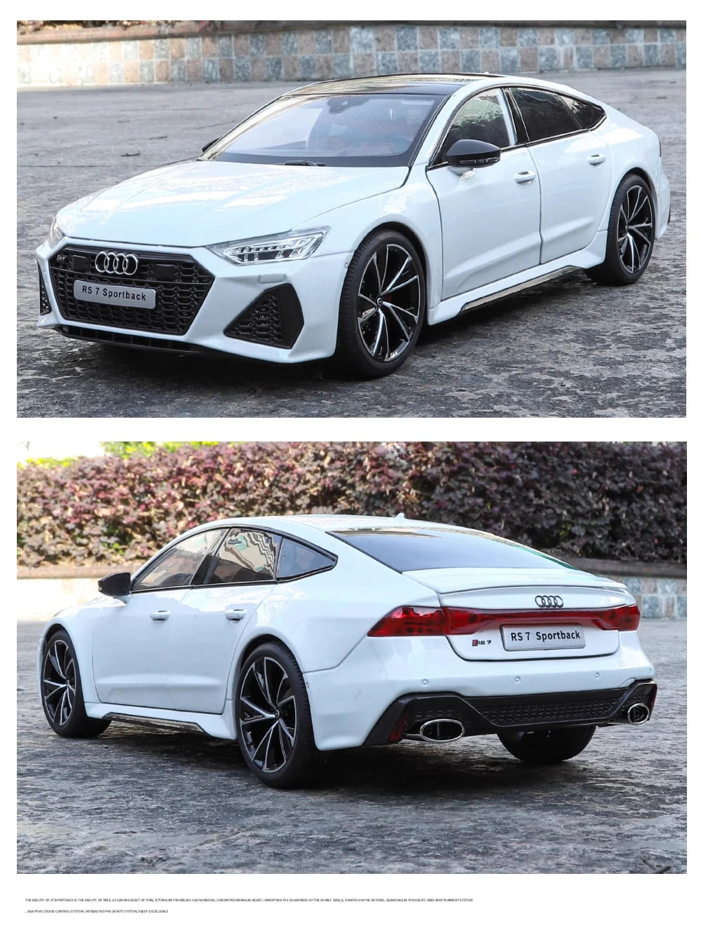 Simulation 1:18 AUDI RS7 Sportback Alloy Car Model