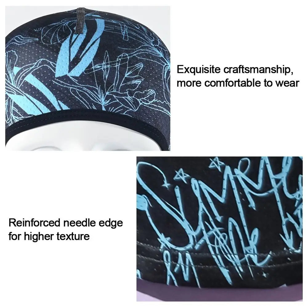Summer Cool Balaclava Ice Silk Cycling Full Face Cap Sun Anti-UV Protection