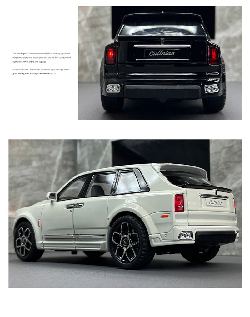 1/20 Rolls Royce SUV Cullinan Alloy Luxy Car Model Diecast Metal Vehicles Car Model