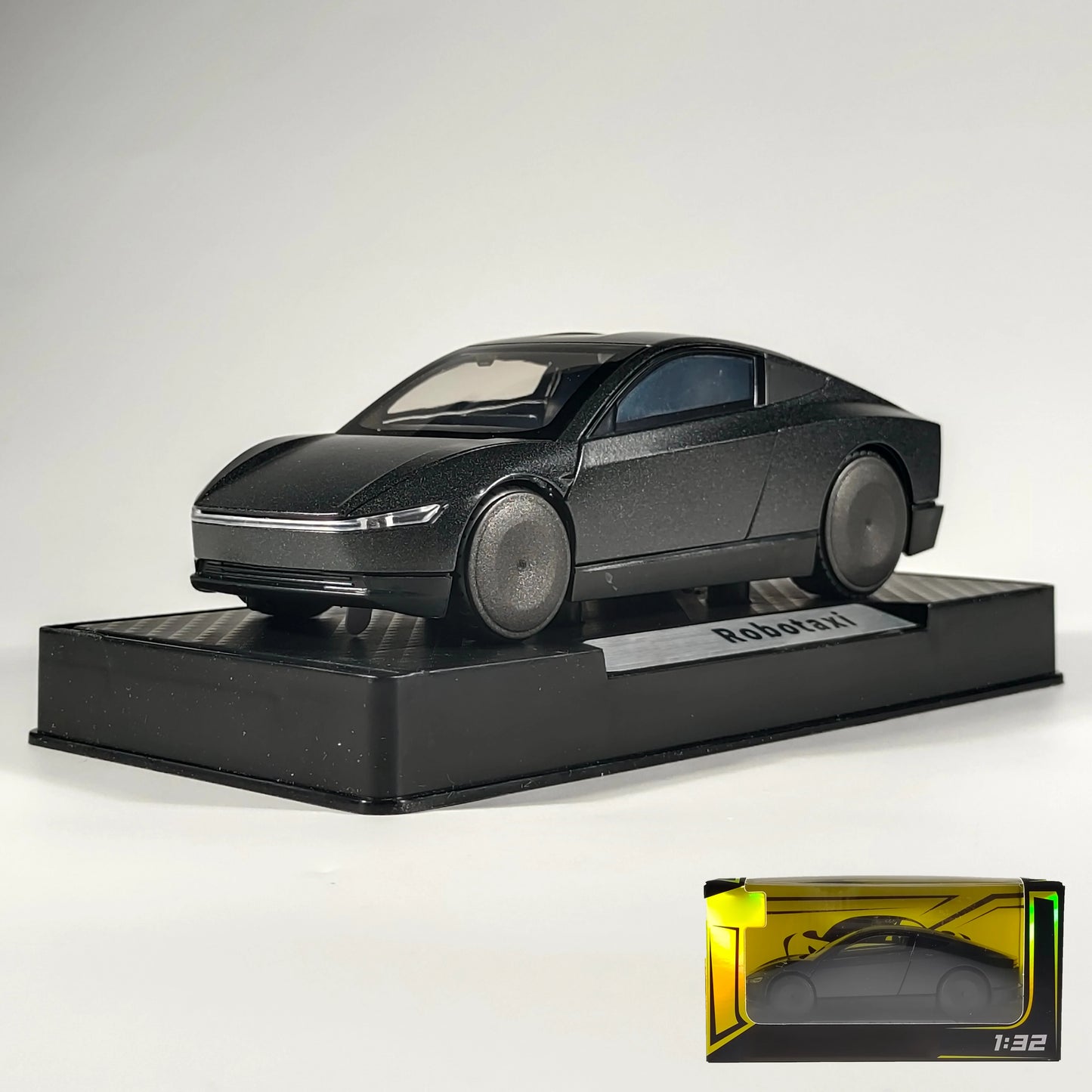 1:32 Cyber Robotaxi Driverless Taxi Alloy Metal Diecast Model