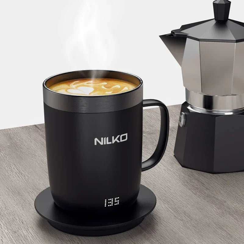 Smart mug warmer wireless heated coffee cup for office