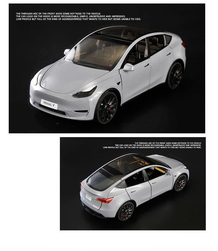 1/24 Scale Model Y Diecast Alloy Toys Models Car