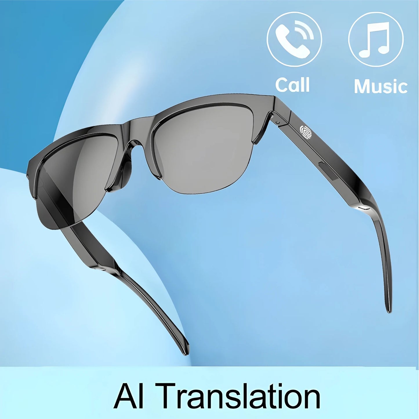 Smartglasses 2025 New AI Translation UV Polarized Lenses