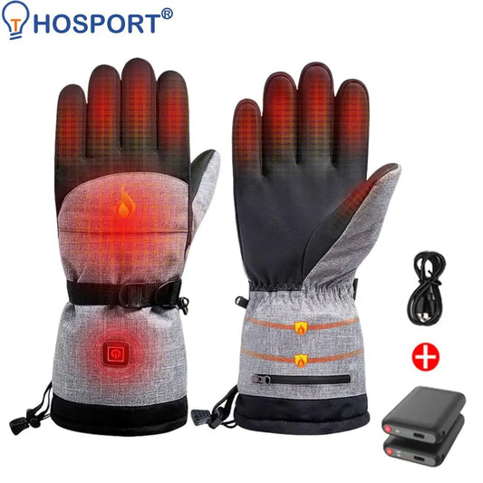 1Pair Heated Gloves Thermal Electric Hand warmer