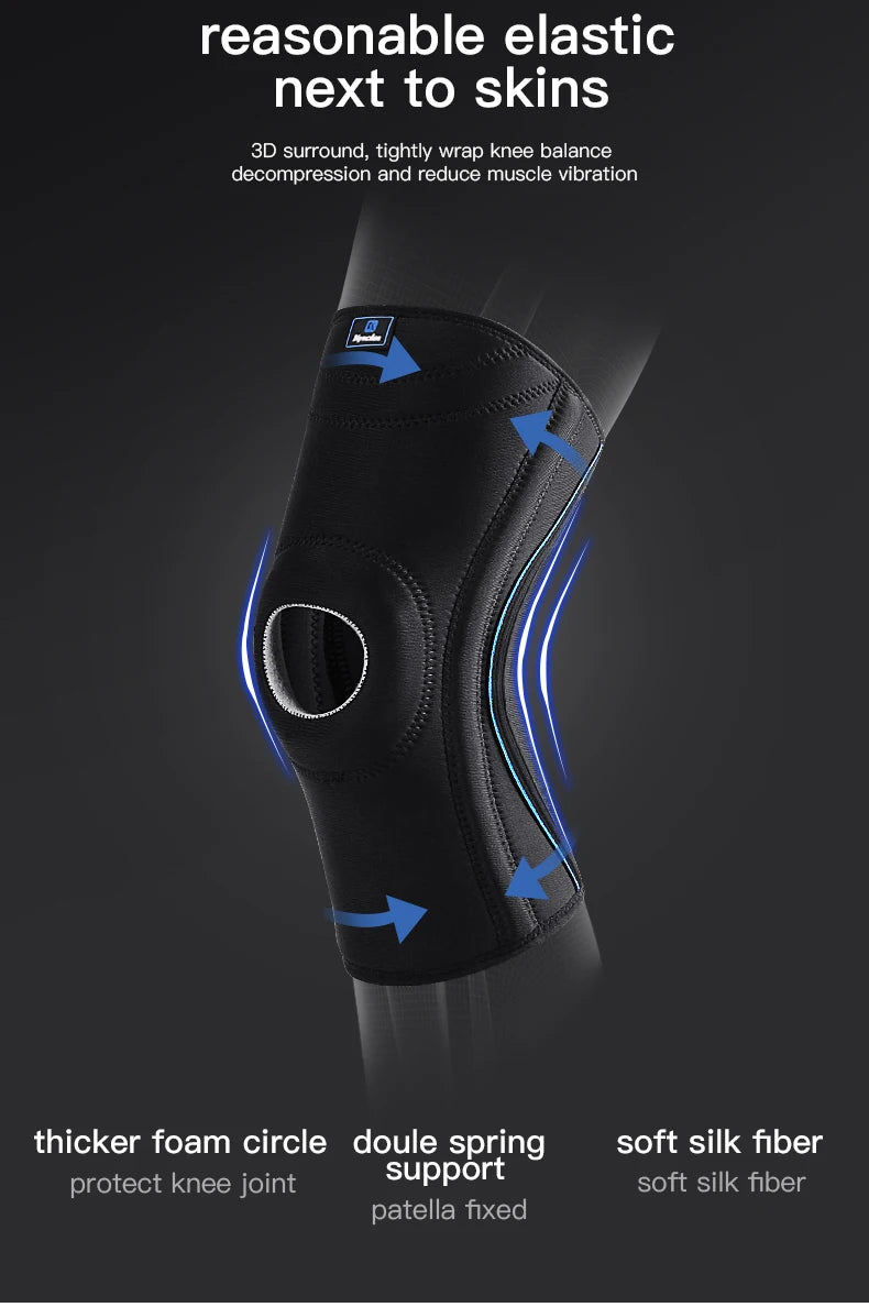 Hollow Sports Knee Brace Support Sleeve
