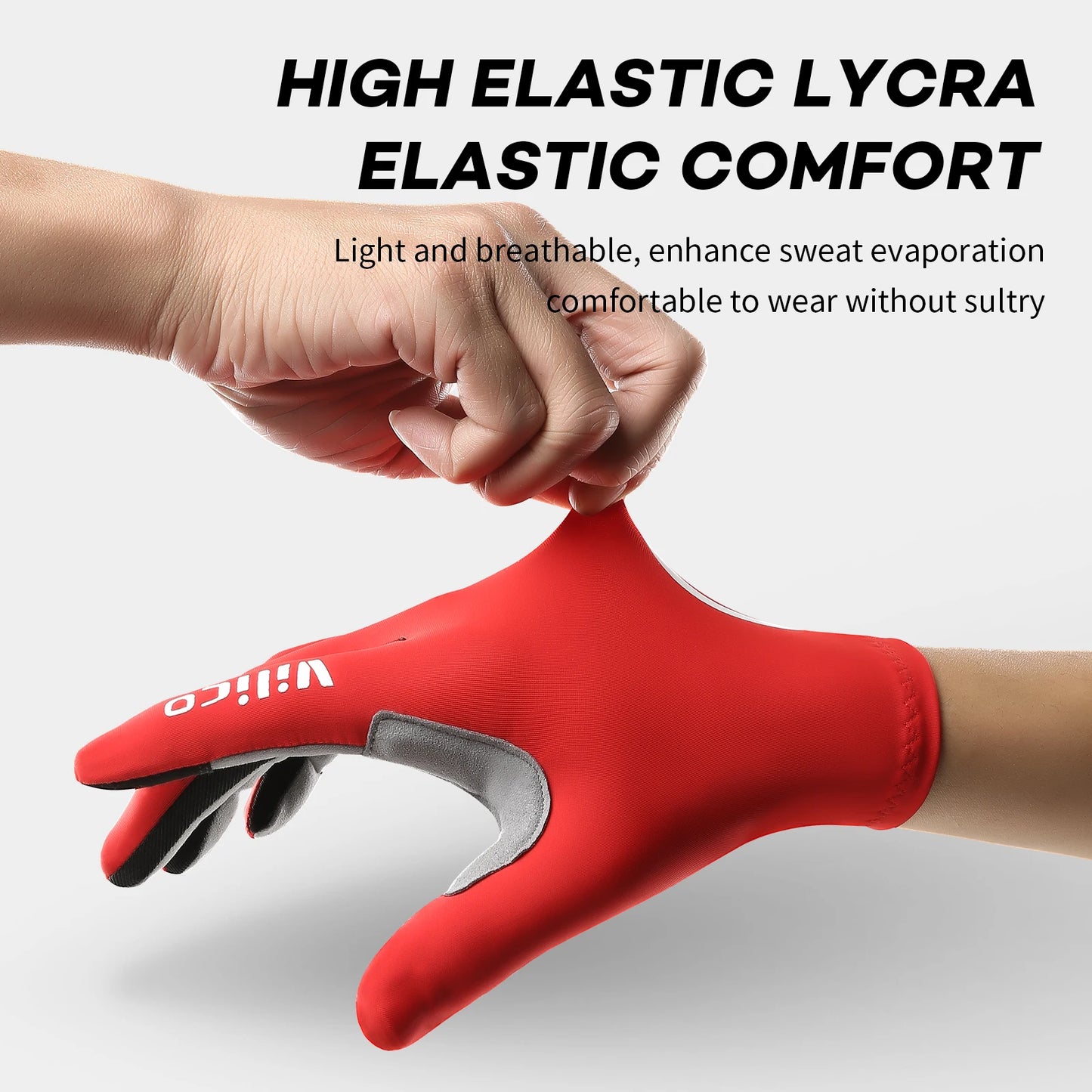 Touch Screen Long Full Fingers Half Fingers Gel Sports Cycling Gloves