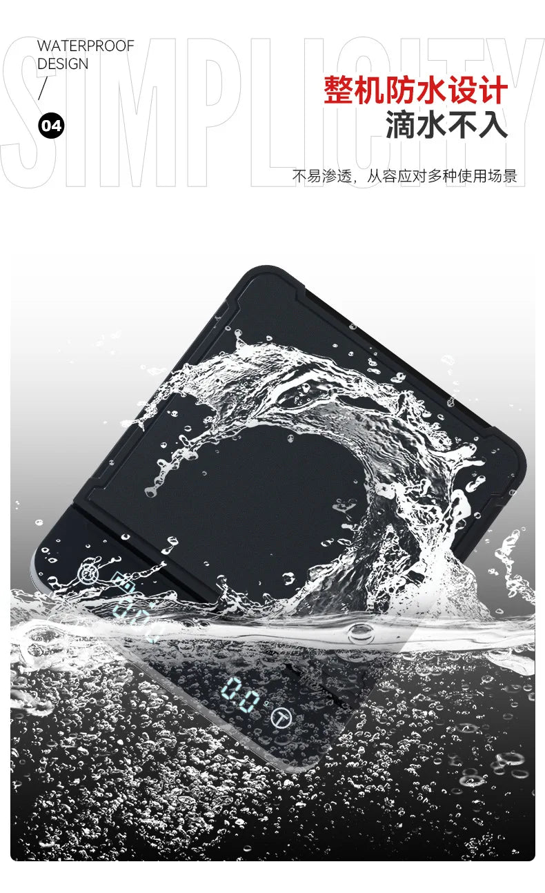 Waterproof Coffee Bean Electronic Scale