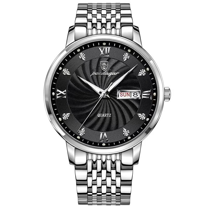 POEDAGAR Luxury Brand Man Watch Waterproof Luminous