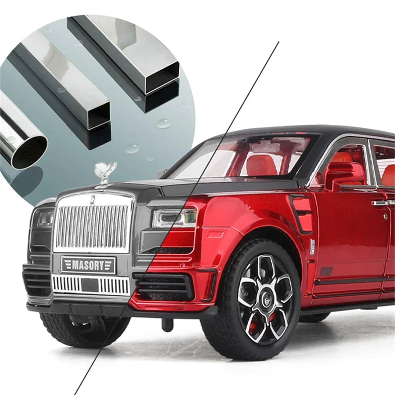 1:24 Rolls Royce Cullinan Masory SUV Alloy Luxy Car Model