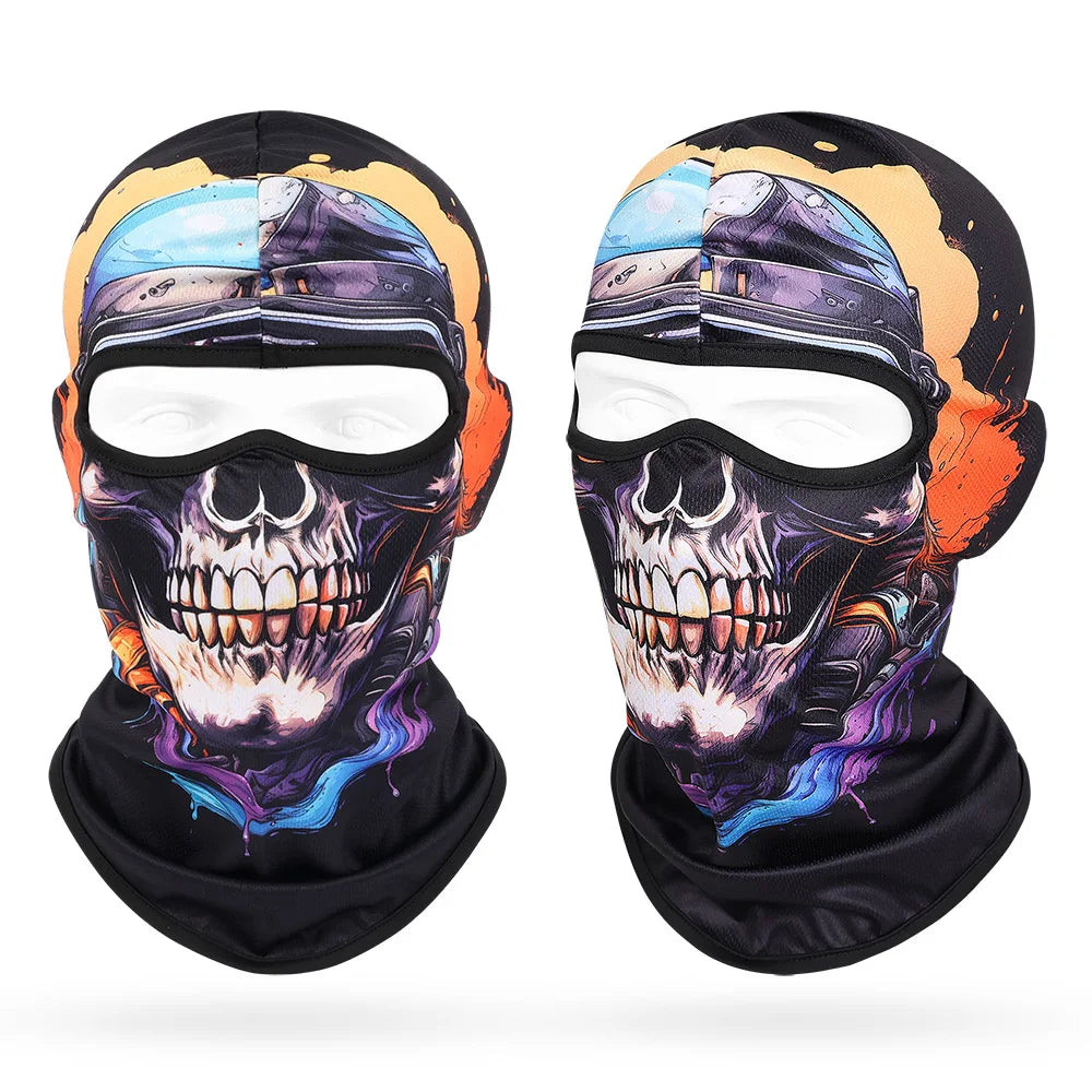 Multifunctional Outdoor Men Balaclava Skull Masks