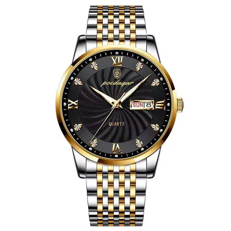 POEDAGAR Luxury Brand Man Watch Waterproof Luminous
