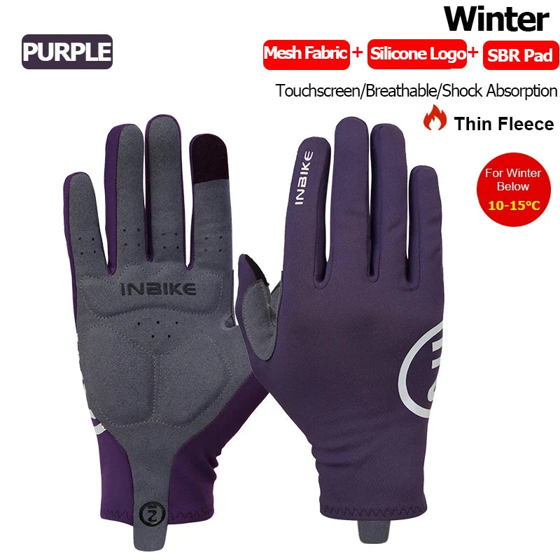 INBIKE 2024 Cycling Gloves Gel Padded