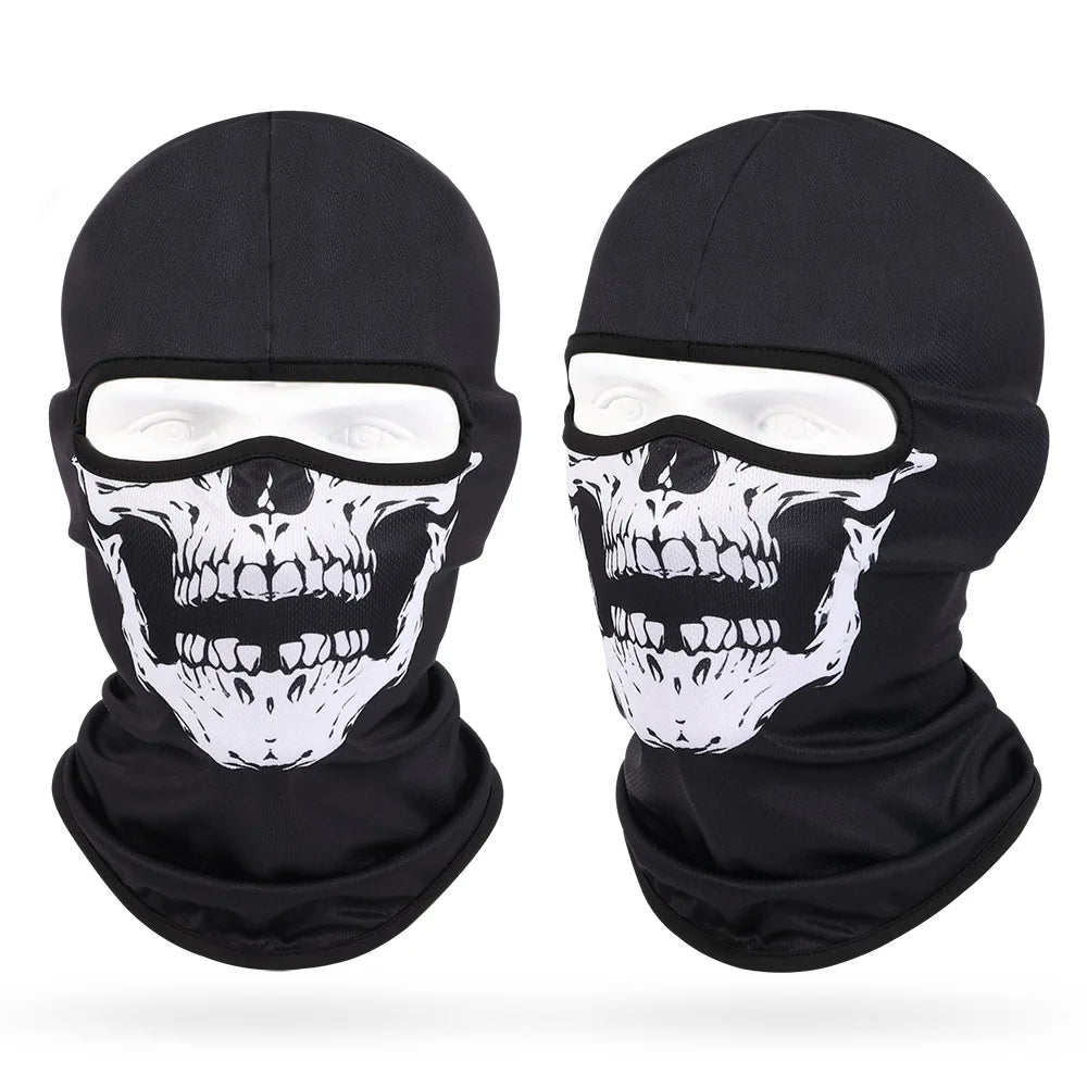Multifunctional Outdoor Men Balaclava Skull Masks