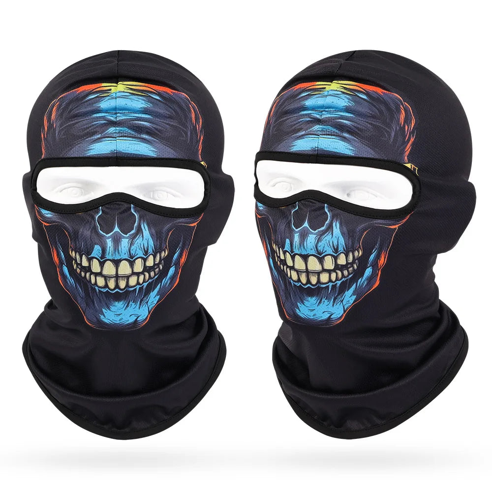 Multifunctional Outdoor Men Balaclava Skull Masks