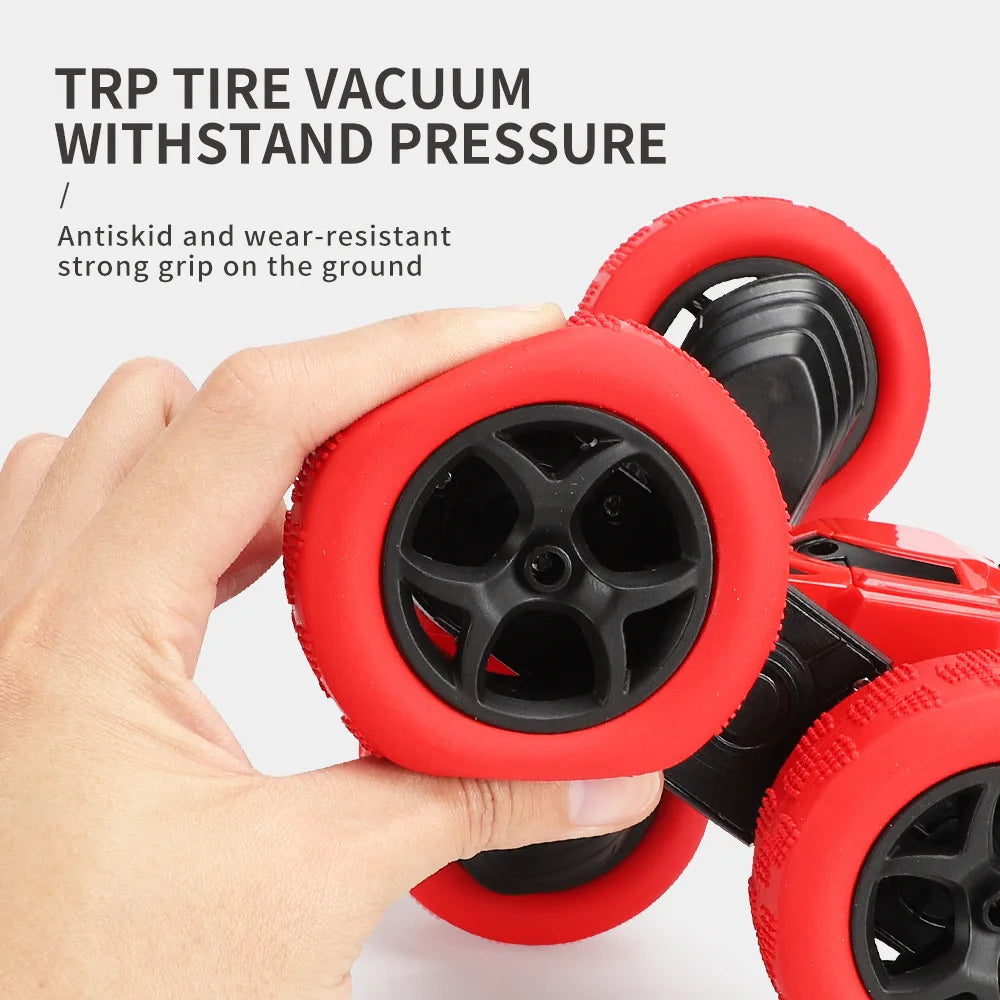 RC Stunt Car Children Double Sided Flip Remote Control 360 Rotation
