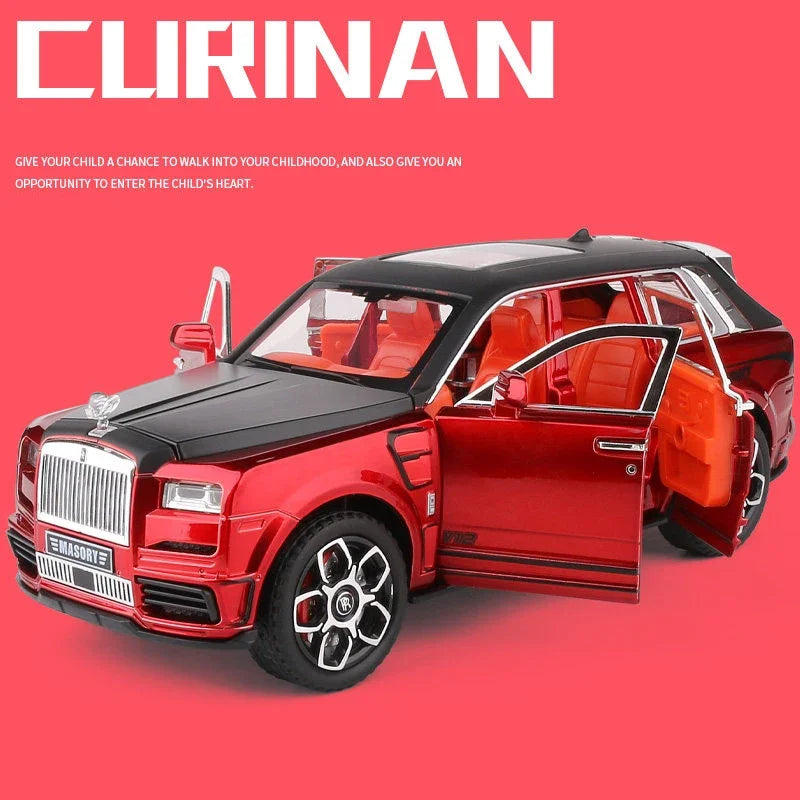 1:24 Rolls Royce Cullinan Masory SUV Alloy Luxy Car Model