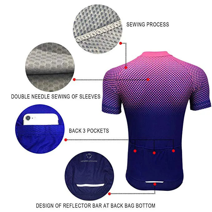 2023 New Summer Men's Short Sleeve Cycling Shorts