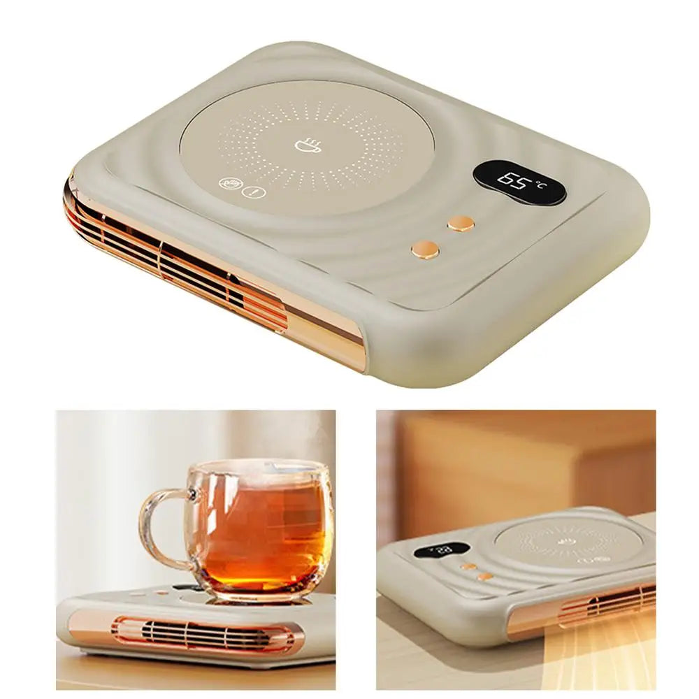 2 In 1 Electric Cup Warmer Desktop Heater