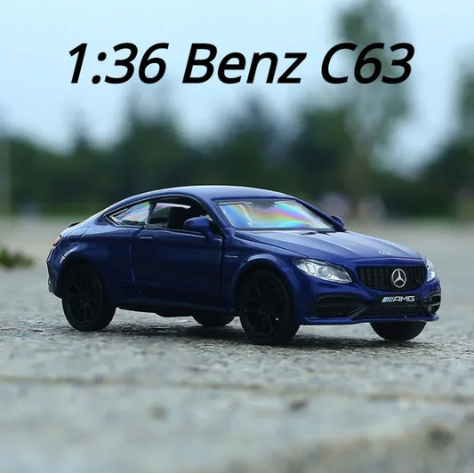 1:36 Mercedes-Benz C63 AMG Coupe Alloy Car Model