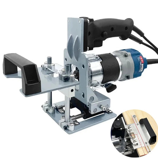 2 in 1 Woodworking Slot Locator Invisible Fastener Punch Holder