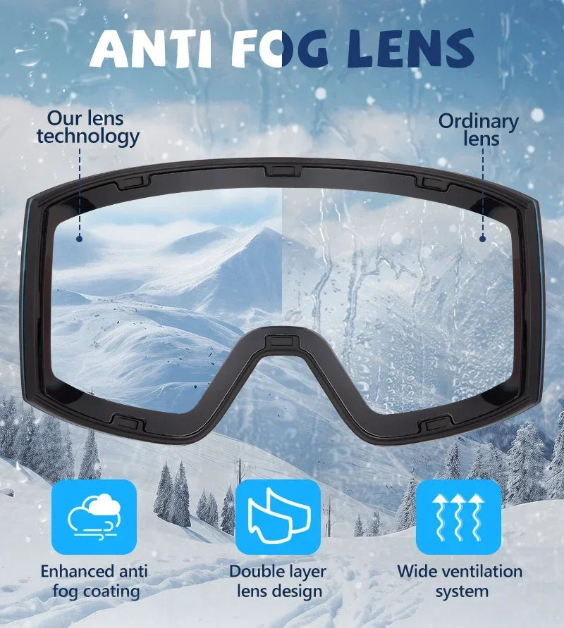 Kapvoe Photochromic Ski Goggles