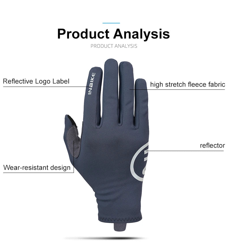 INBIKE 2024 Cycling Gloves Gel Padded