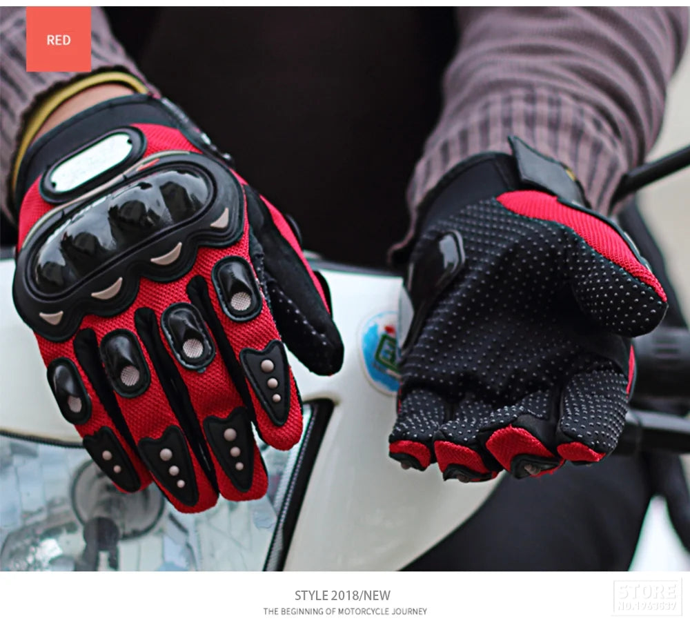 Motorcycle Gloves Windproof Waterproof Guantes Moto Men Motorbike Riding Gloves