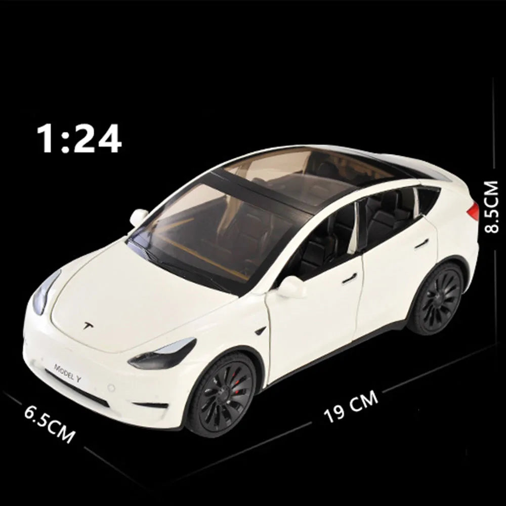 1/24 Scale Model Y Diecast Alloy Toys Models Car