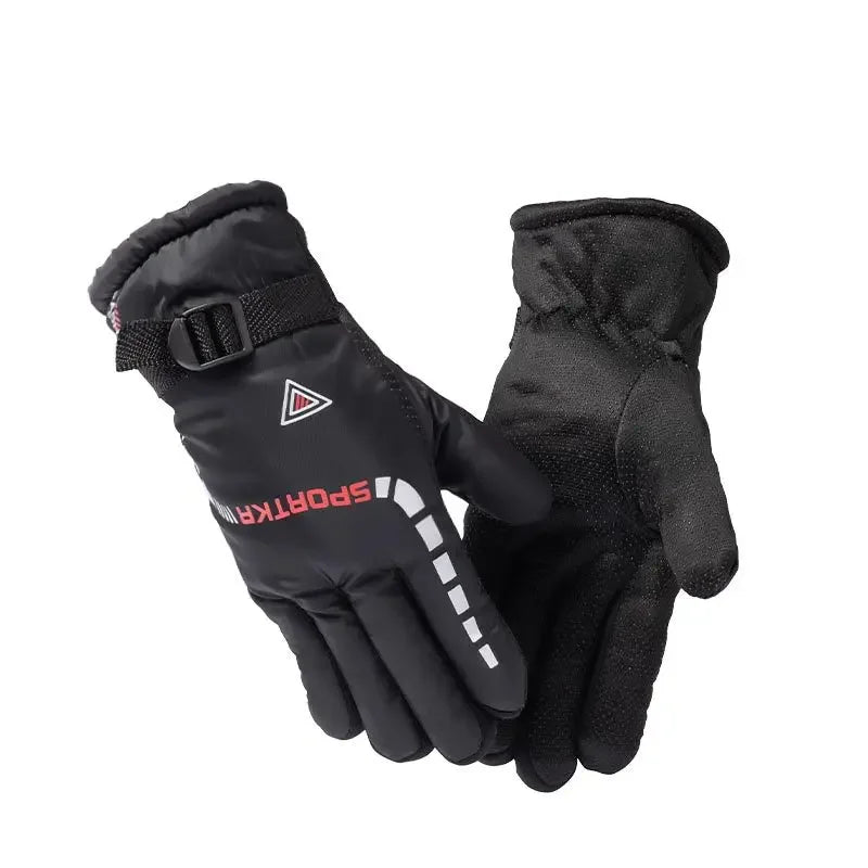 Outdoor Winter Warm Thermal Cycling Gloves Waterproof Antislip
